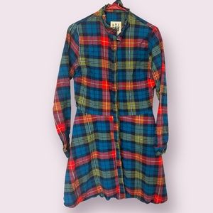 EUC Flannel KJP Dress with Belt size L